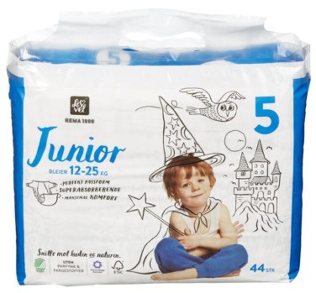 Bleier Junior 5 size (12-25 kg) 44 pcs.